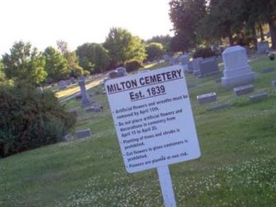 Milton Cemetery on Sysoon