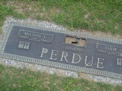 Milton Cortez Perdue, Sr on Sysoon