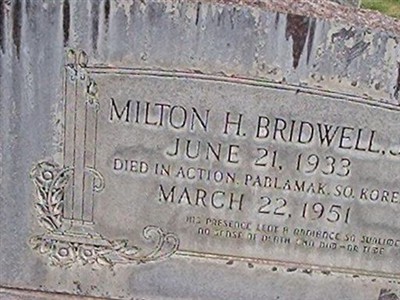 Milton H. Bridwell, Jr on Sysoon