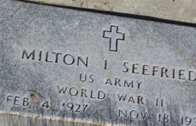 Milton Isador Seefried on Sysoon