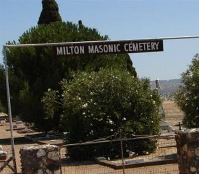 Milton Masonic Cemetery on Sysoon