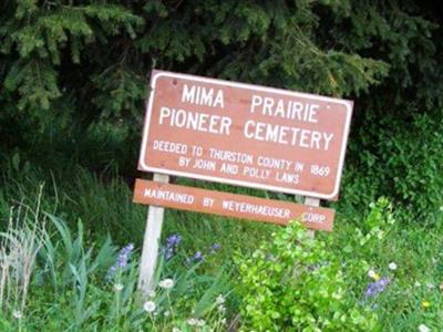 Mima Prairie Pioneer Cemetery on Sysoon