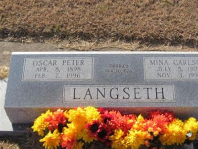 Mina Carlson Langseth on Sysoon