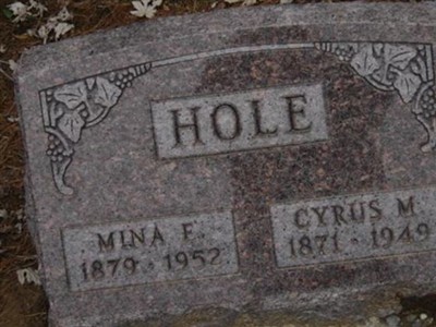 Mina F Hole on Sysoon