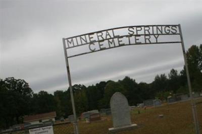 Mineral Springs Cemetery on Sysoon