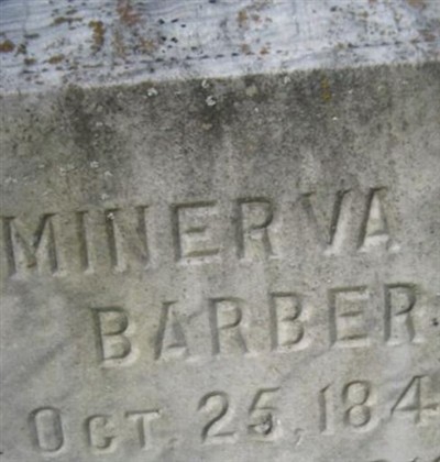 Minerva A. Barber on Sysoon