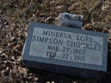Minerva Lore Shockley on Sysoon