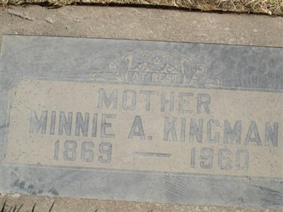 Minnie A. Kingman on Sysoon