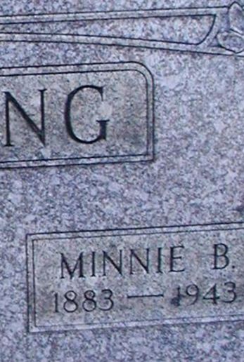 Minnie B Swartz Shilling on Sysoon