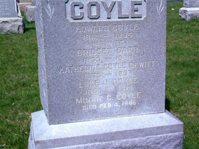 Minnie C. Coyle on Sysoon