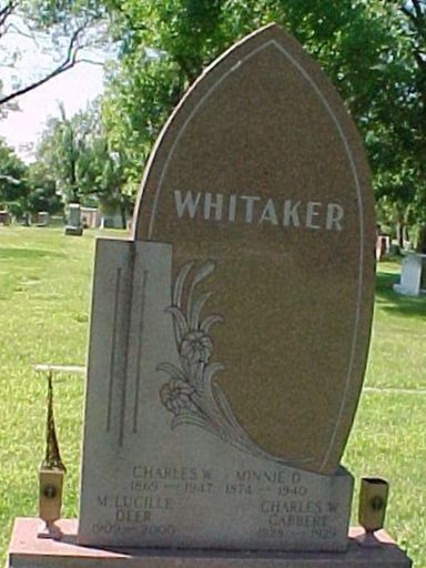 Minnie D. Whitaker on Sysoon