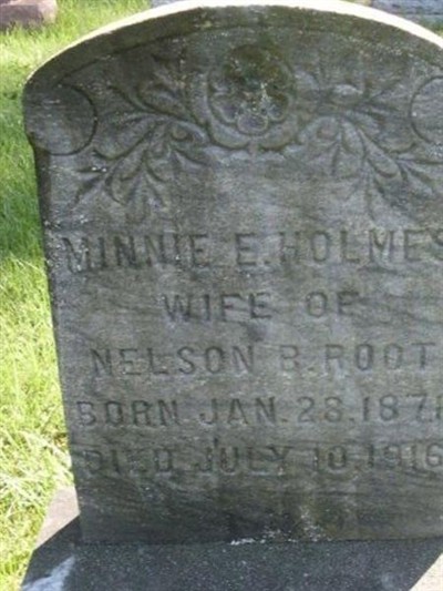 Minnie E Holmes Root on Sysoon