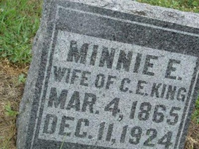 Minnie E King on Sysoon