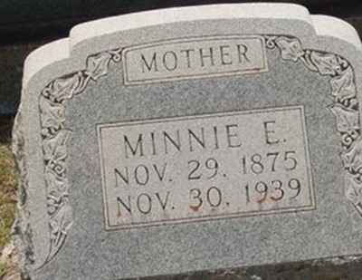 Minnie E. McFarlin on Sysoon