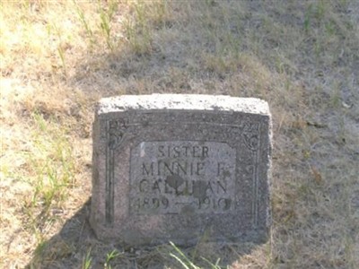 Minnie F. Callihan on Sysoon
