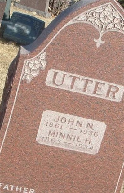 Minnie H Utter on Sysoon