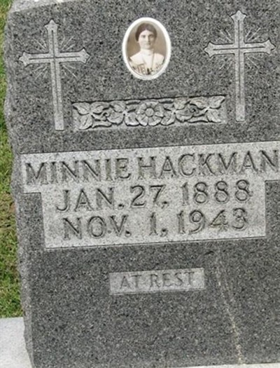 Minnie Hackman on Sysoon