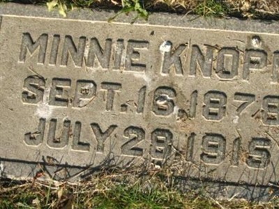Minnie Knopp on Sysoon