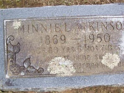 Minnie L. Atkinson on Sysoon