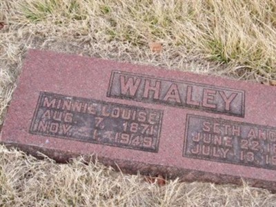 Minnie Louise Whaley on Sysoon