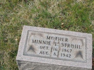 Minnie Lucetta Rutter Strohl on Sysoon