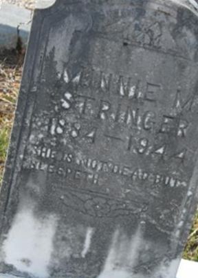 Minnie M Stringer on Sysoon