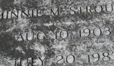 Minnie M. Stroupe on Sysoon