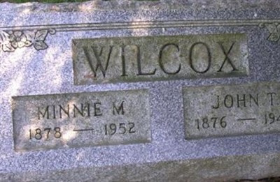Minnie M Wilcox on Sysoon