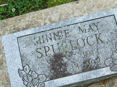 Minnie May Spurlock on Sysoon