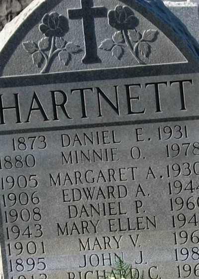 Minnie O. Hartnett on Sysoon