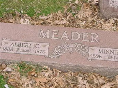 Minnie O. Meader on Sysoon