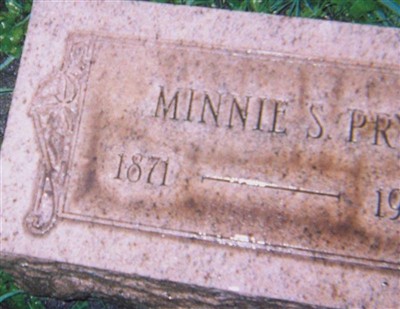Minnie S. McBride Pry on Sysoon
