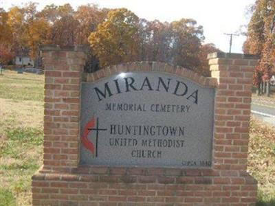 Miranda Memorial Cemetery on Sysoon