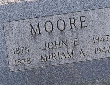 Miriam A Moore on Sysoon
