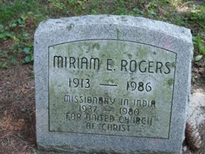 Miriam E Rogers on Sysoon