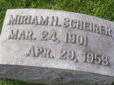 Miriam H. Scheirer on Sysoon