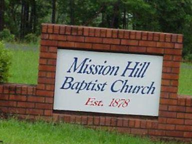 Mission Hill Baptist Church Cemetery on Sysoon