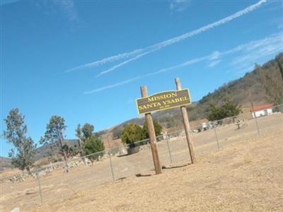 Mission Santa Ysabel Cemetery on Sysoon