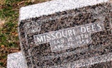 Missouri Emeline "ZUE" Dodson Dees on Sysoon