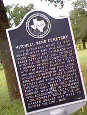 Mitchell Bend Cemetery on Sysoon