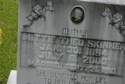 Mittie Theo Skinner on Sysoon