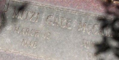 Mitzi Gale McCaleb on Sysoon