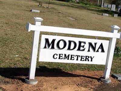 Modena Cemetery on Sysoon