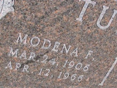 Modena F Turner on Sysoon
