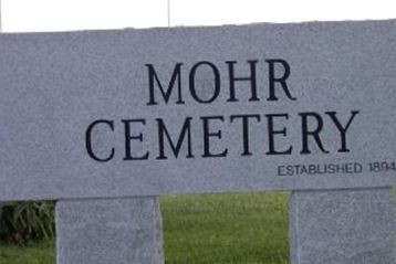 Mohr Cemetery on Sysoon