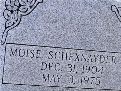 Moise Schexnayder, Sr on Sysoon