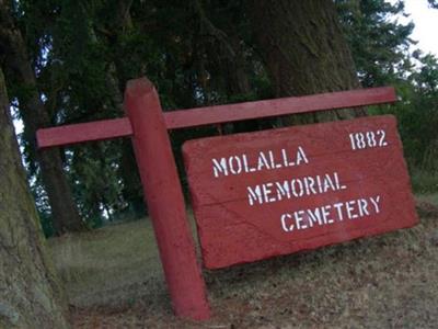 Molalla Memorial Cemetery on Sysoon