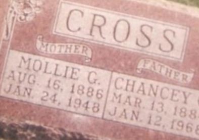 Mollie G Cross on Sysoon