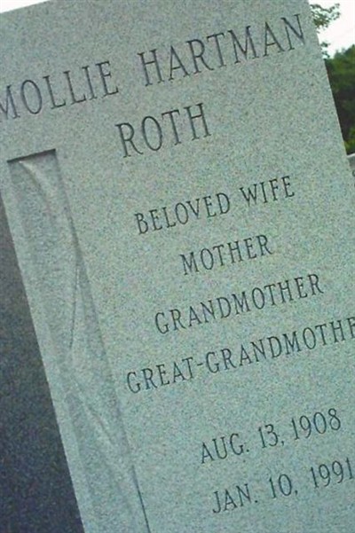 Mollie Hartman Roth on Sysoon