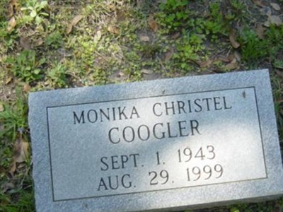 Monika Christel Coogler on Sysoon